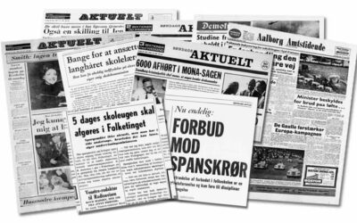 Gamle aviser i en corona-tid